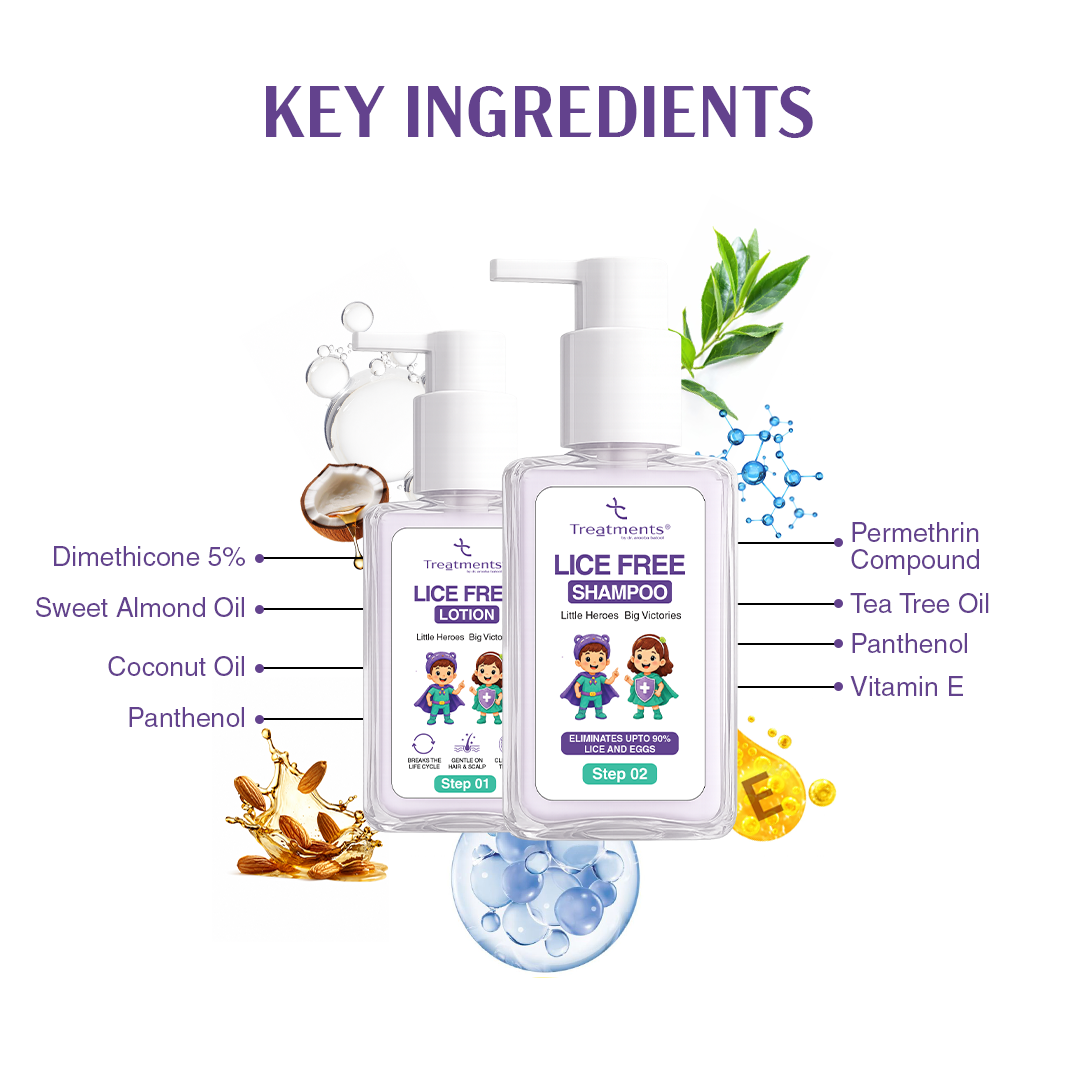 Anti-Lice Duo — Lice-Free Lotion + Anti-Lice Shampoo