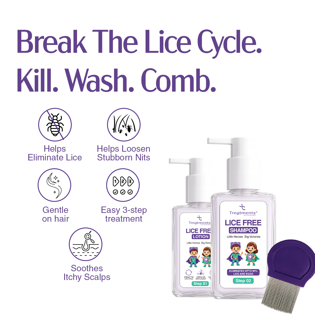 Anti-Lice Duo — Lice-Free Lotion + Anti-Lice Shampoo