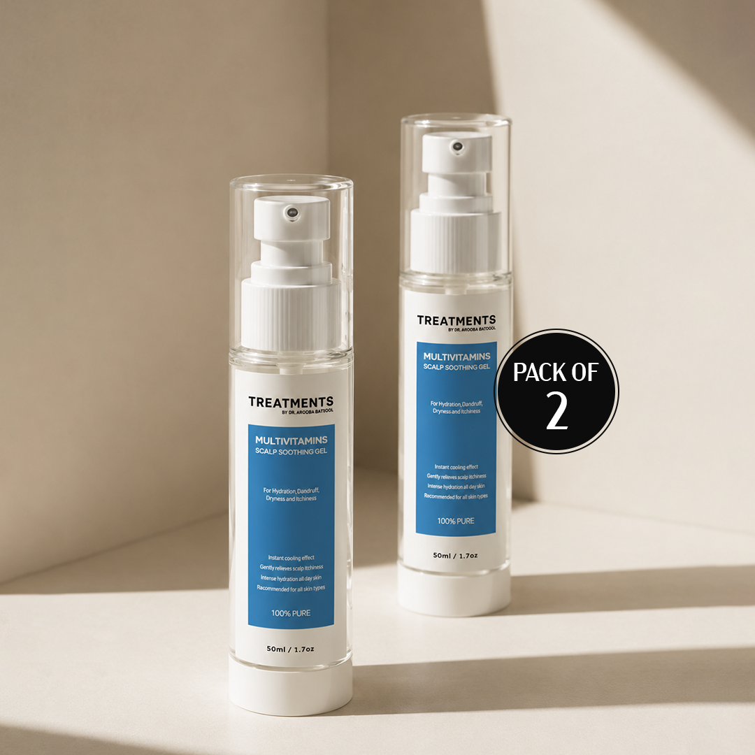 MULTIVITAMINS SCALP SOOTHING GEL - For Fighting Dandruff, Dryness and Itching