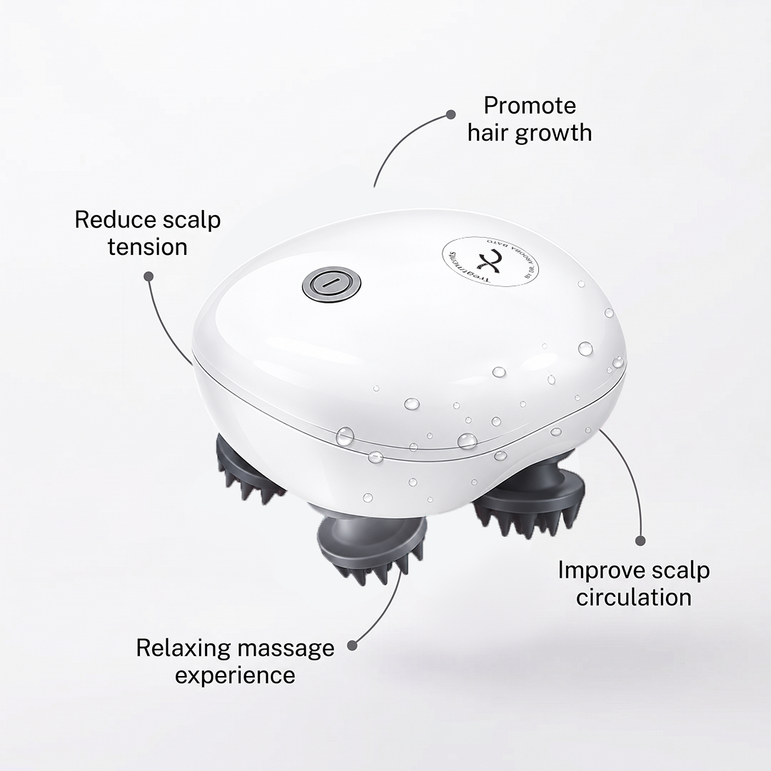 Electric Hair Growth Stimulator and Head Massager