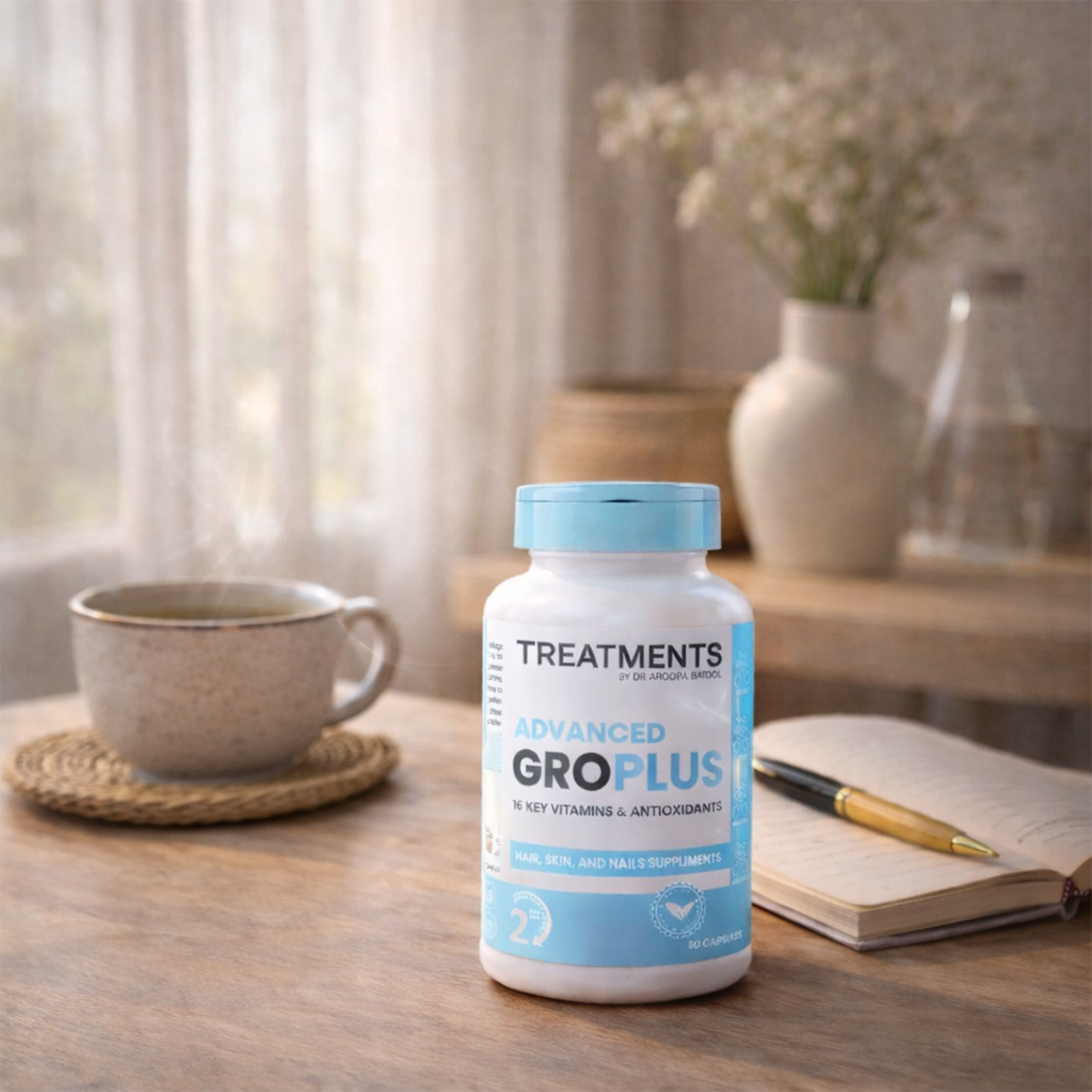 GroPlus - Hair Nails & Skin Supplements | Advanced Hair Growth Supplements