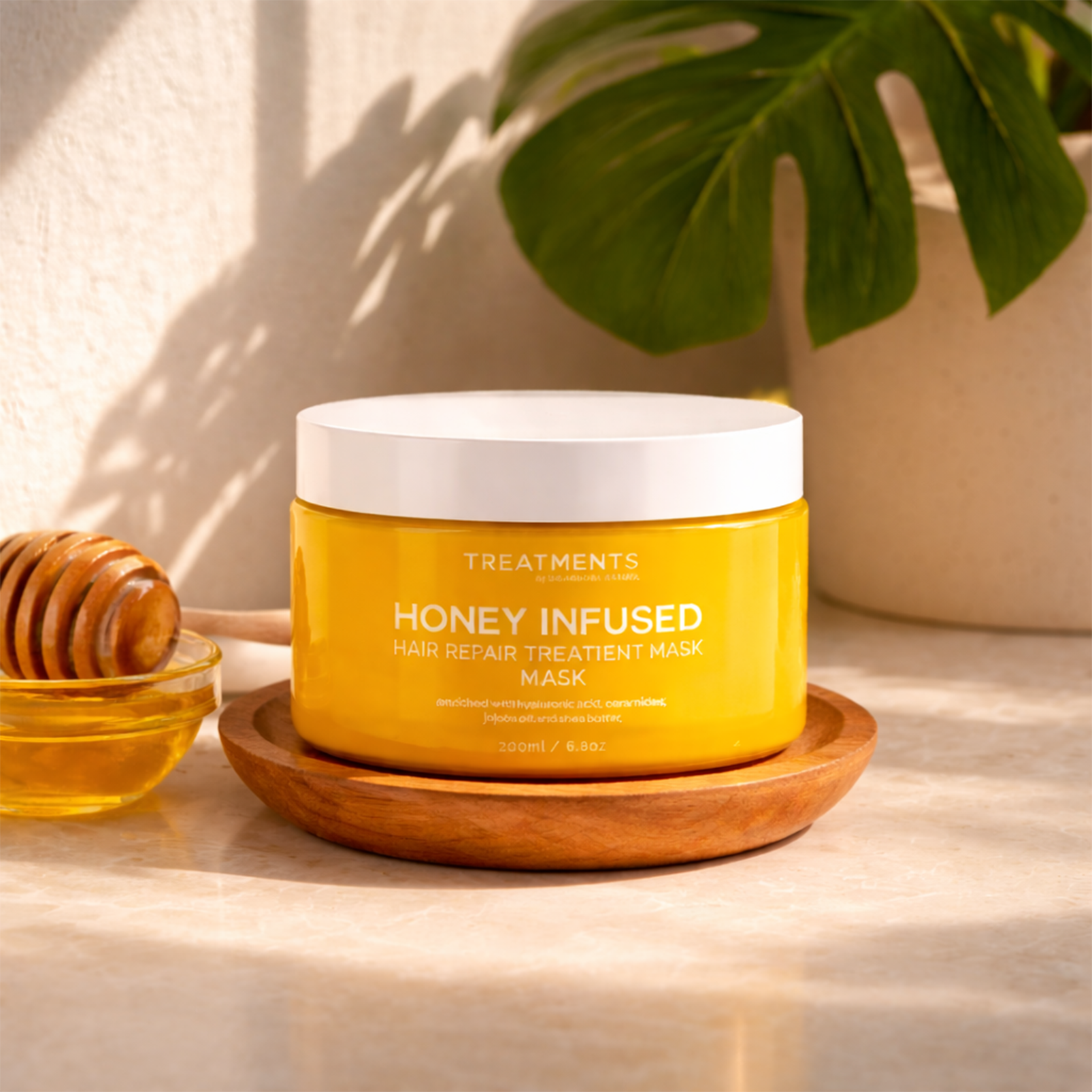 Honey Infused Hair Repair Treatment Mask