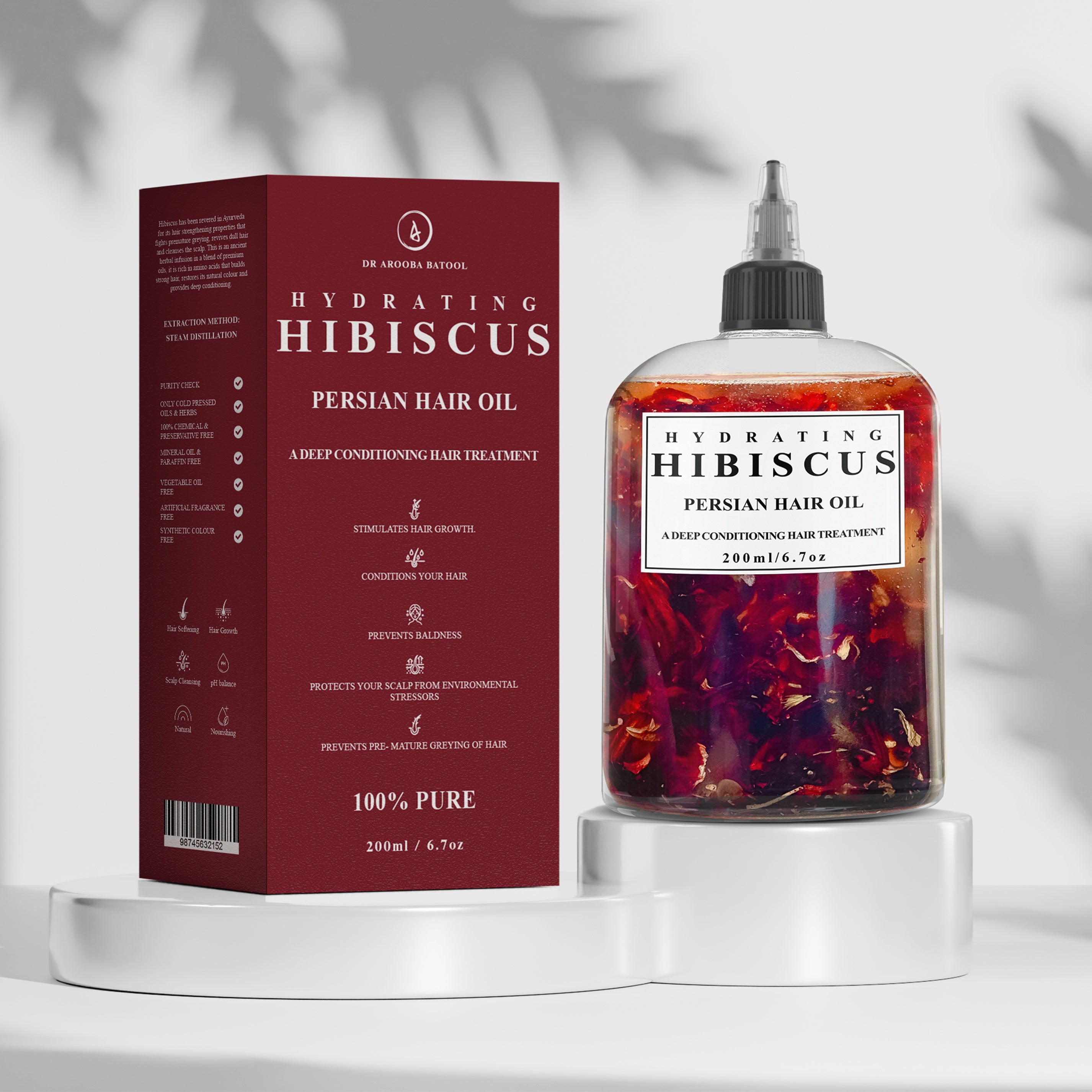PREMIUM - Hydrating Hibiscus Persian Hair Oil