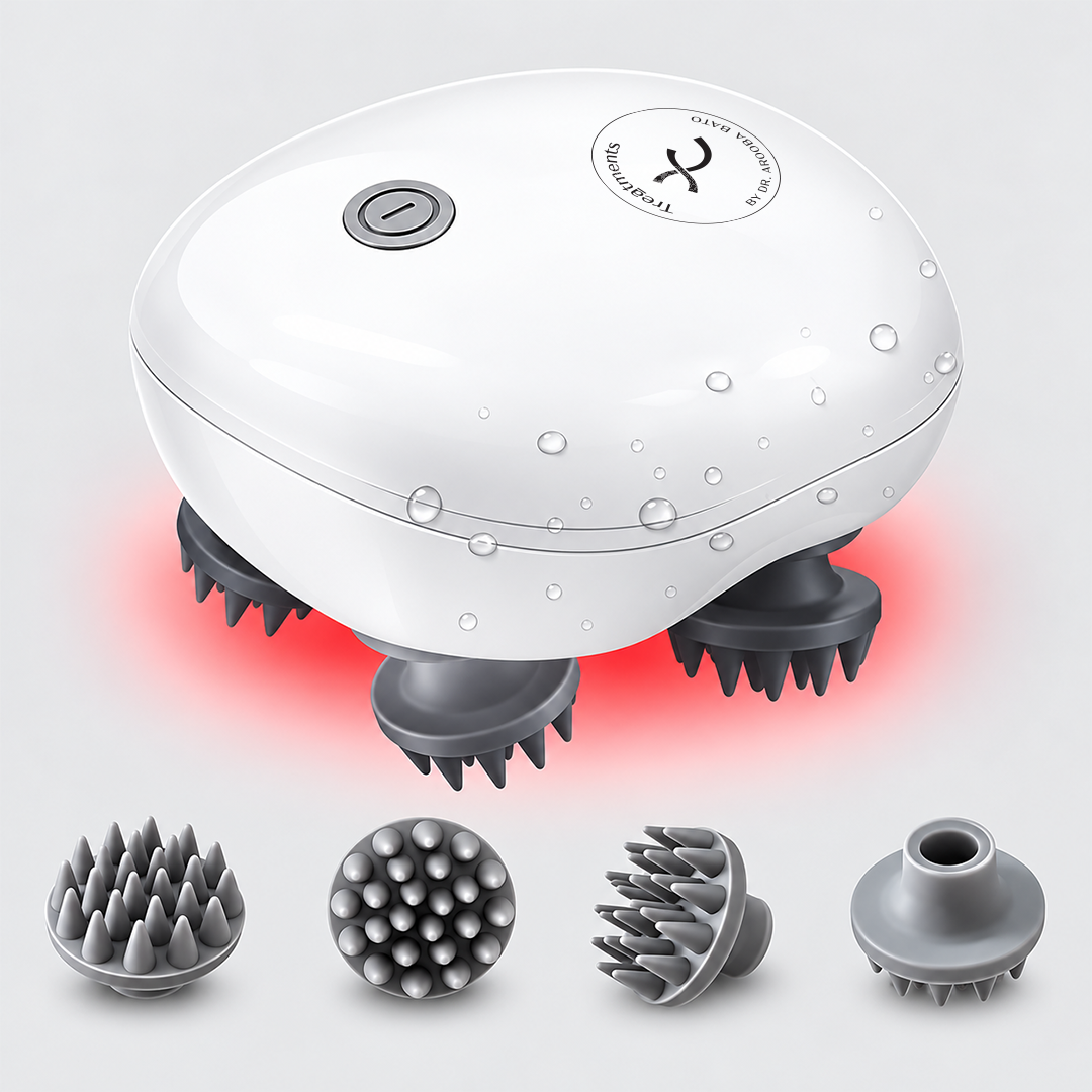 Electric Hair Growth Stimulator and Head Massager