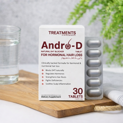 Andro-D - Natural DHT Blocker -- For Hormonal hair Loss