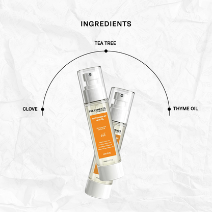 Anti Dandruff Oil - With Tea Tree, Clove, and Thyme Oil