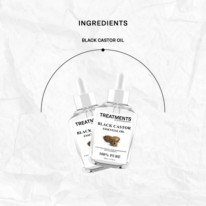 Black Caster Essential Oil - Scalp Strengthening Hair Growth Booster