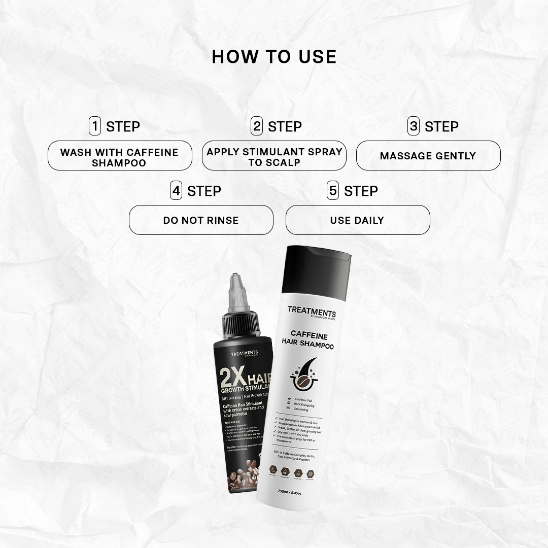 Caffeine Hair Growth Combo