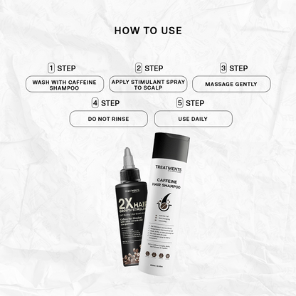 Caffeine Hair Growth Combo