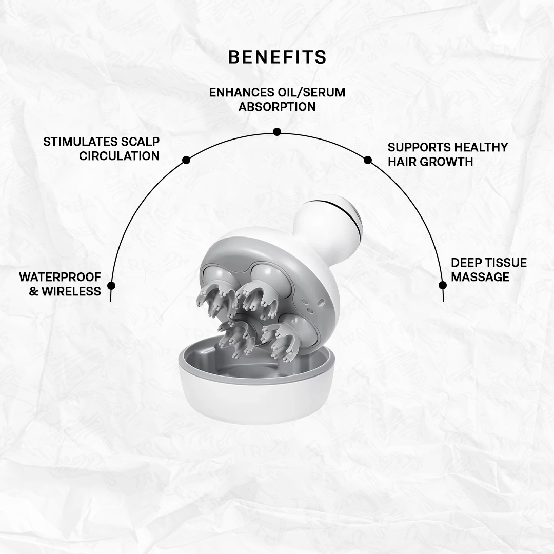 Electric Hair Growth Stimulator and Head Massager