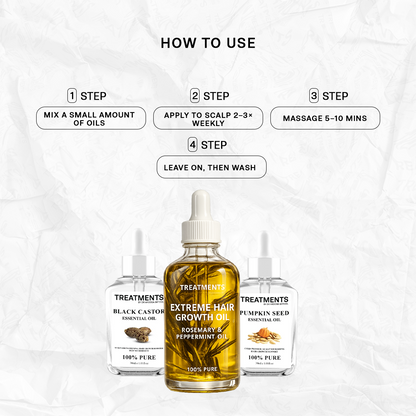 Extreme Hair Growth Oils Bundle