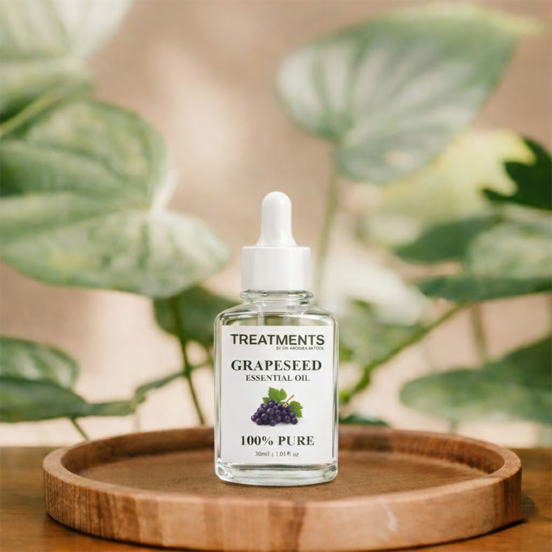Grapeseed Essential Oil - Hair Strengthening  Scalp Balancing