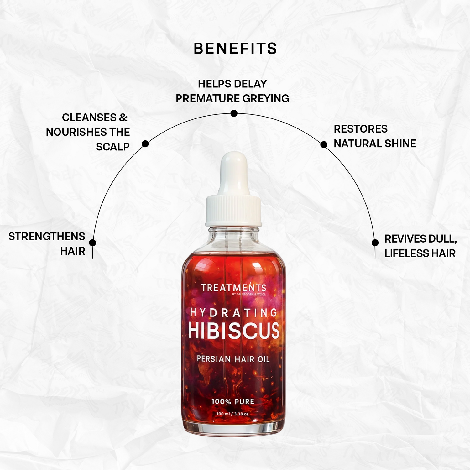 Hydrating Hibiscus Persian Hair Oil (100ml)