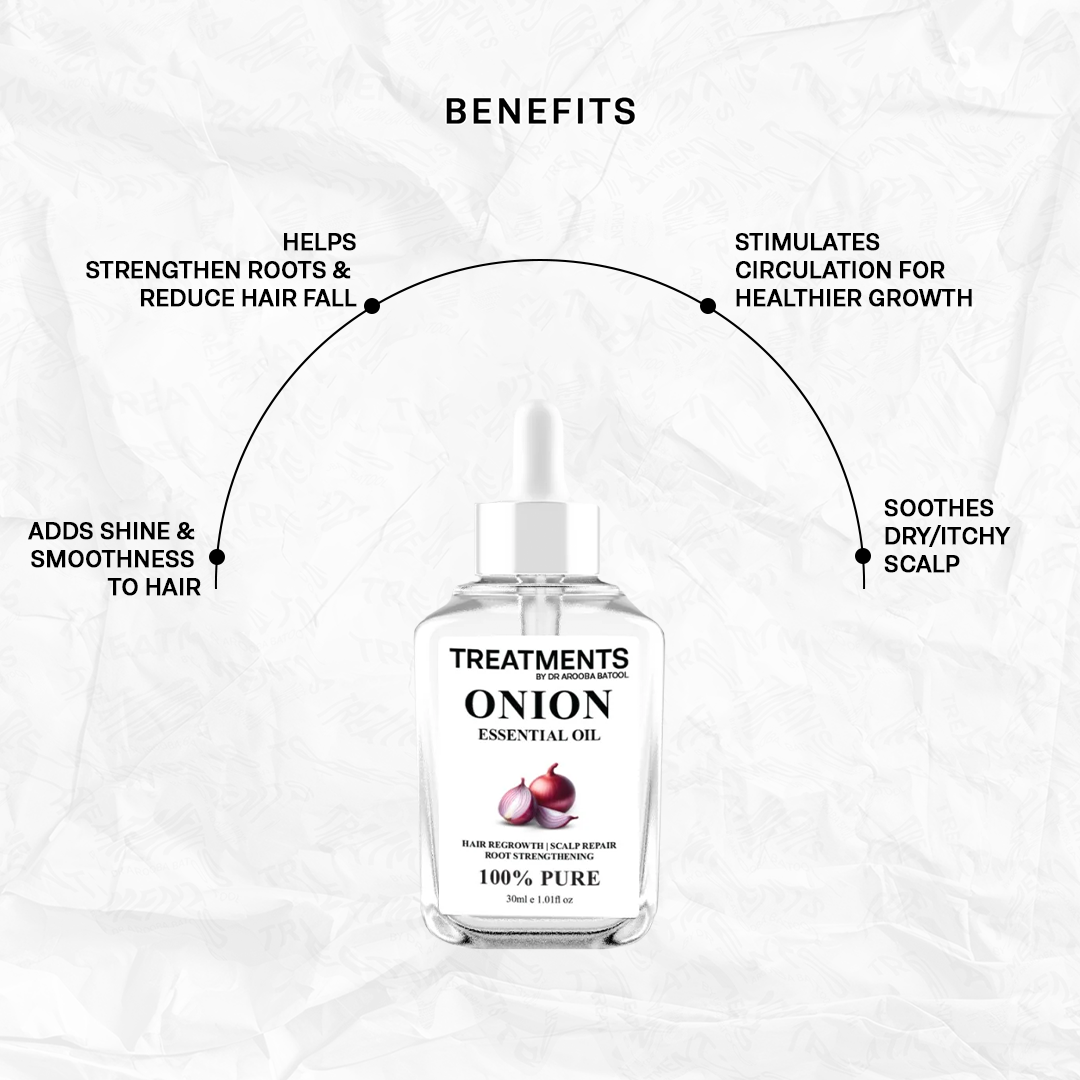 Onion Essential Oil - Scalp Repair Root Strengthening