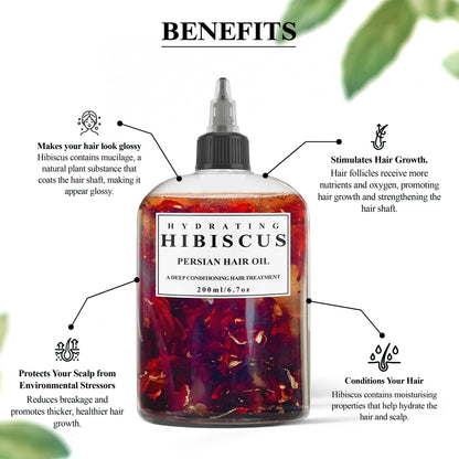 PREMIUM - Hydrating Hibiscus Persian Hair Oil