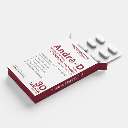 Andro-D - Natural DHT Blocker -- For Hormonal hair Loss