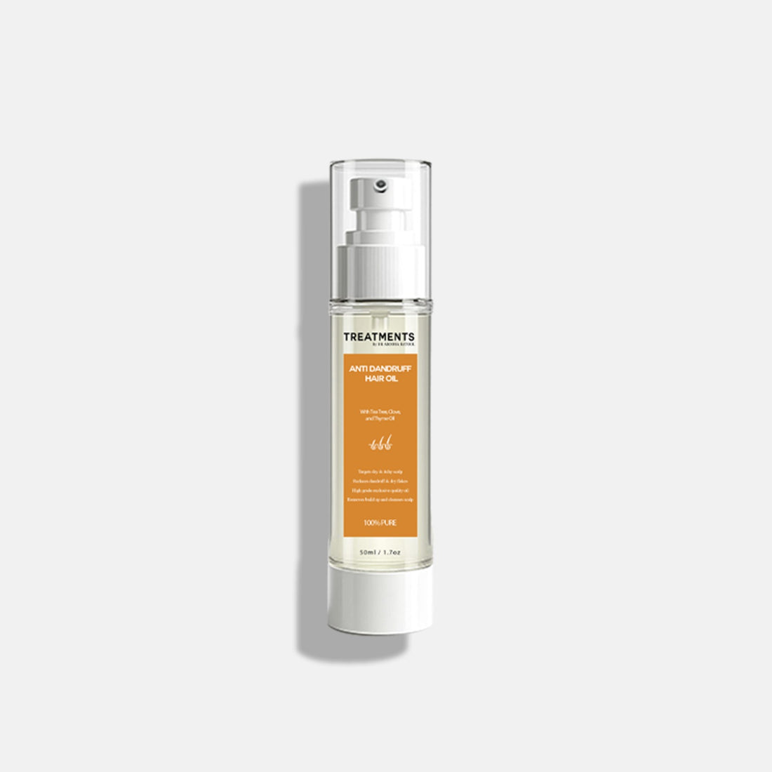 ANTI DANDRUFF HAIR OIL - With Tea Tree, Clove, and Thyme Oil
