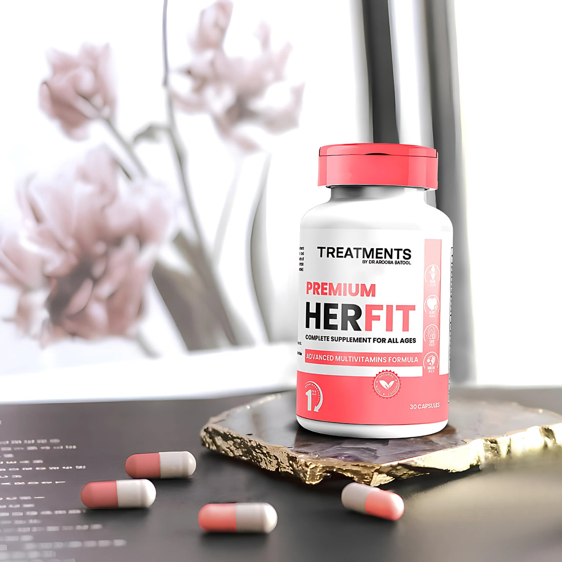 HERFIT - Complete Multivitamins and Multuminerals For Overall Health &amp; Wellness | Daily Supplement