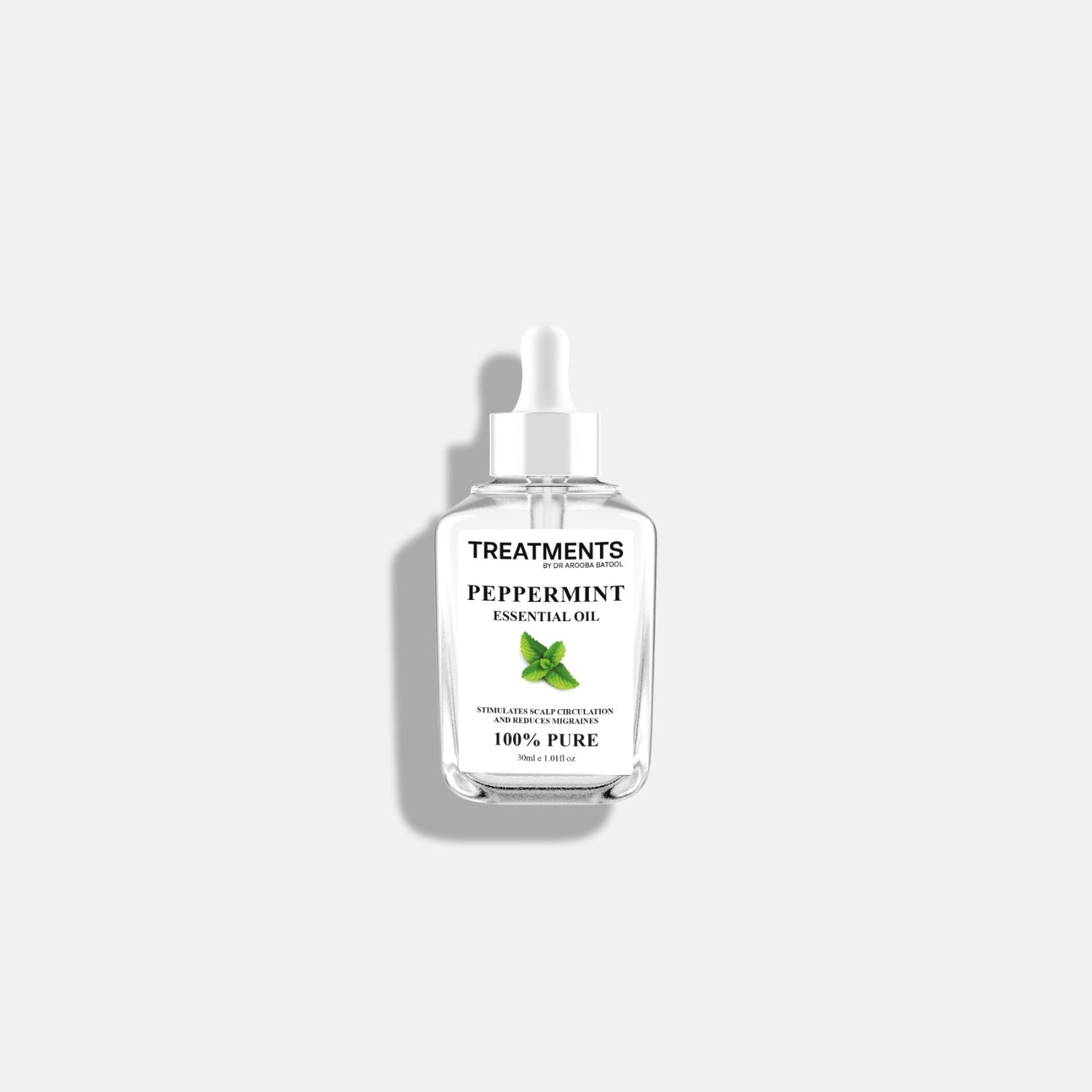 Peppermint Essential Oil - Stimulates scalp circulation  and reduces migraines