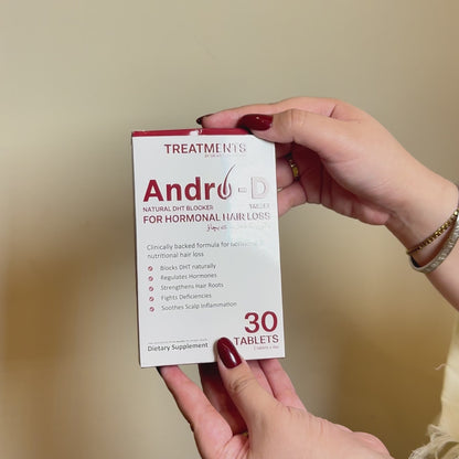 Andro-D - Natural DHT Blocker -- For Hormonal hair Loss