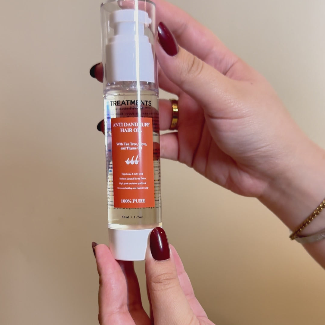 Anti Dandruff Oil - With Tea Tree, Clove, and Thyme Oil