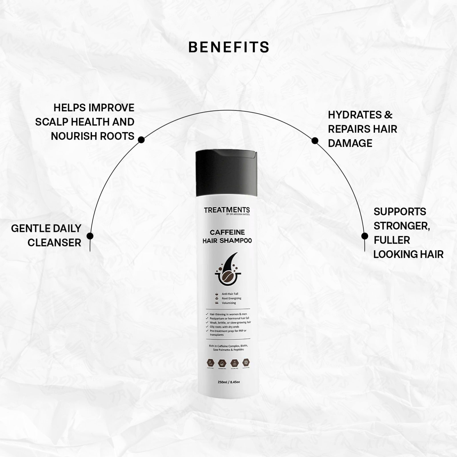 Caffeine Hair Shampoo for Hair Growth | Treatments